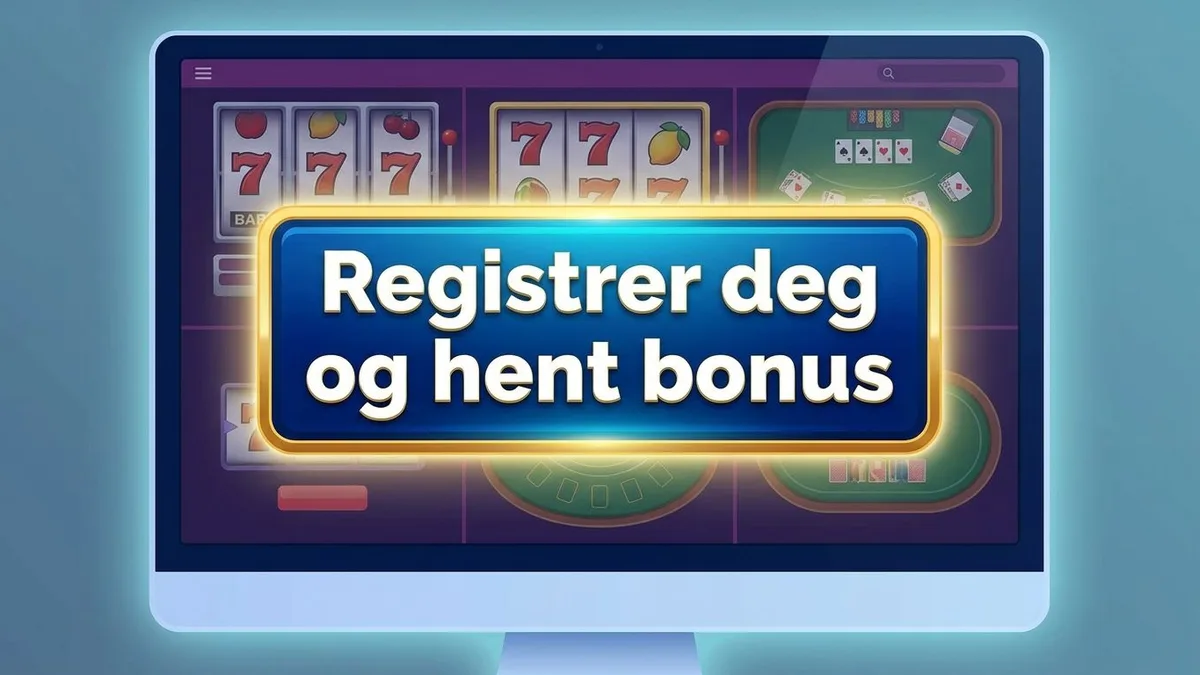 Registrer deg med bonus